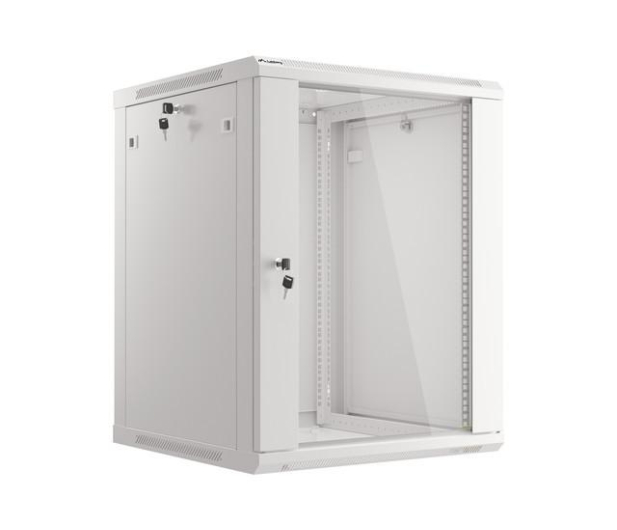 Lanberg Wisząca 19" 15U 600x600mm jednosekcyjna (szara) - 455397 - zdjęcie 16